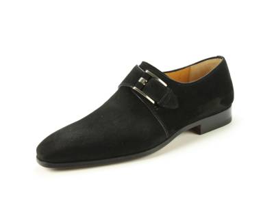 Magnanni 16608 black antidifu Gespschoenen Direct leverbaar uit de webshop van www.pontman.nl/