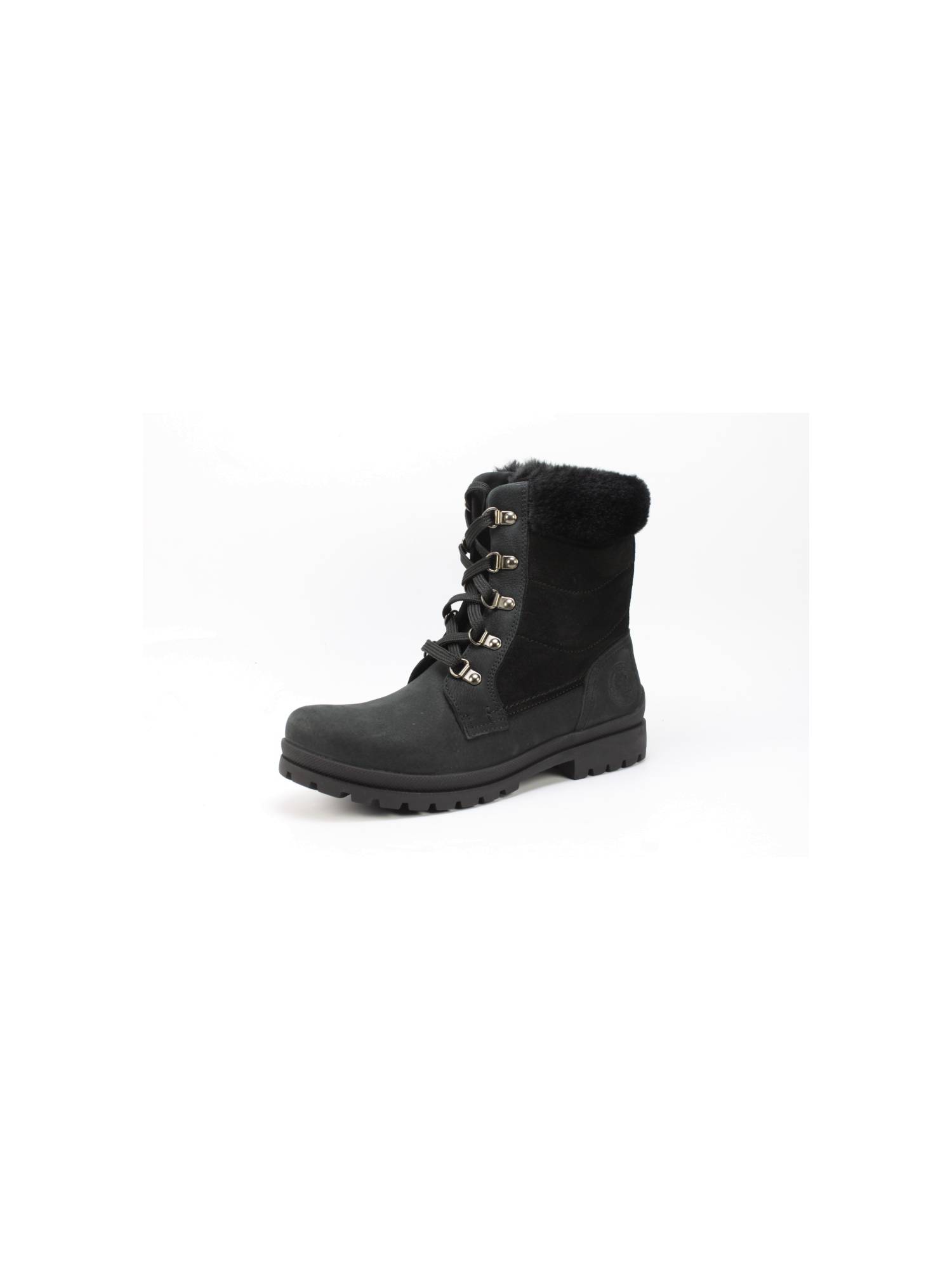 Bota Panamá Jack Tuscani B30 Nobuck Negro Mujer