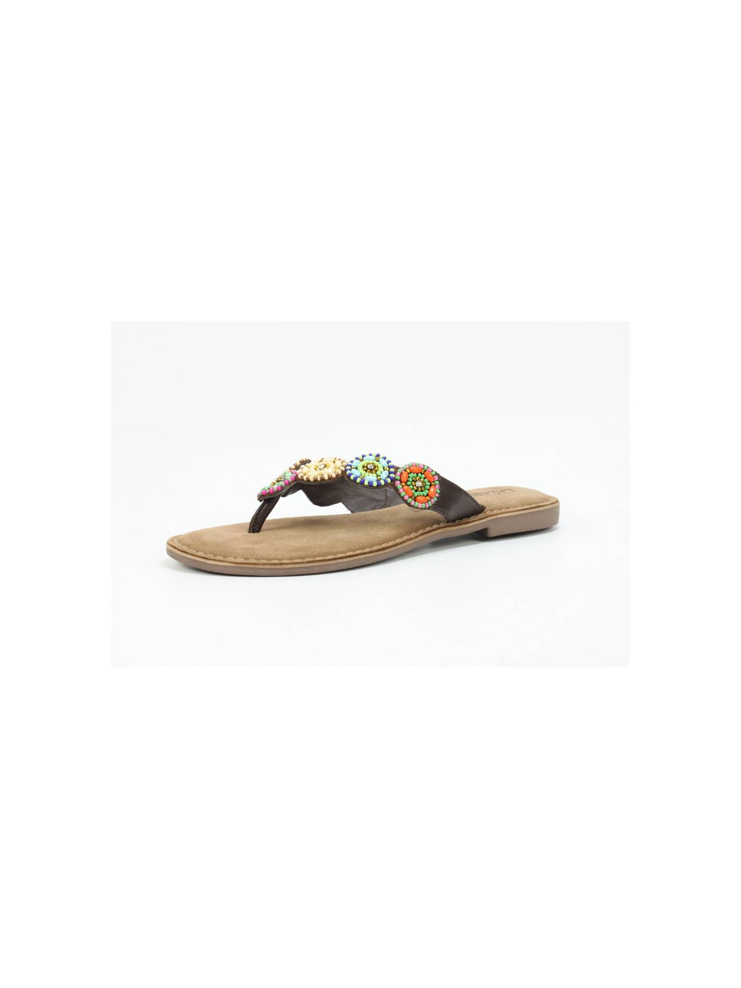 Lazamani 75444/brown Slipper Direct leverbaar uit de webshop van www.pontman.nl/