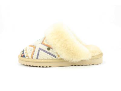 Warmbat  Warmbat Collie print woven stone BEIGE