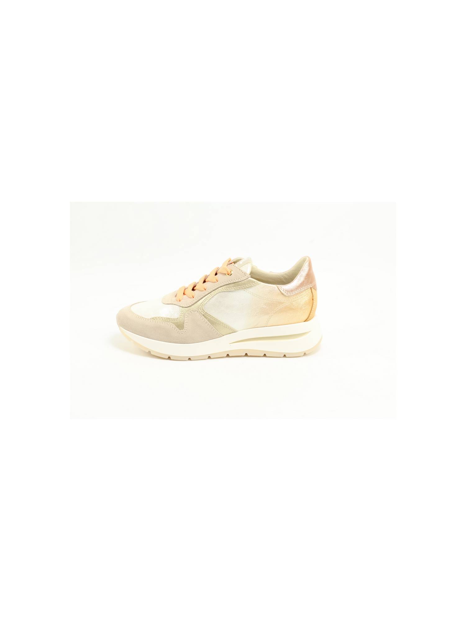 DLSport 6562 versione 02 velour sheer dubai Sneakers/Veterschoenen Direct leverbaar uit de webshop van www.pontman.nl/