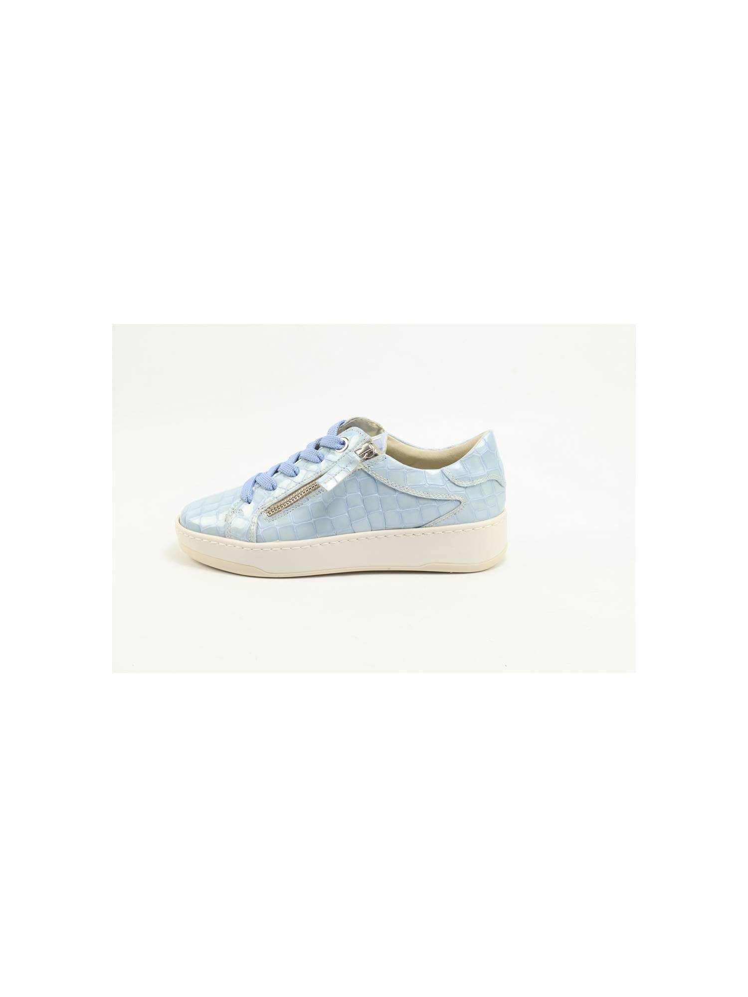 DLSport 6504 versione 0C navajo celeste Sneakers/Veterschoenen Direct leverbaar uit de webshop van www.pontman.nl/