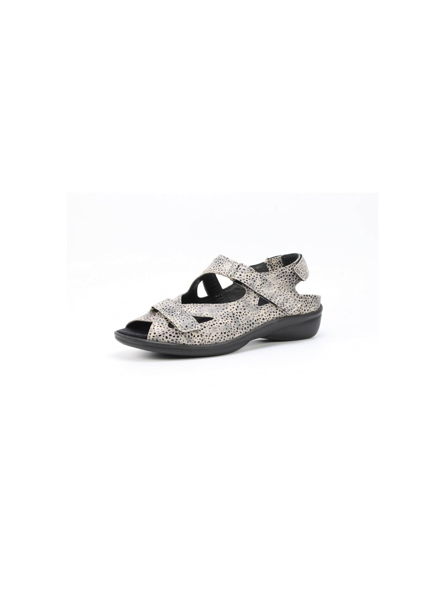 Durea 7258 218 0498  H-Wijdte Sandalet 3 tot 5 cm. hak Direct leverbaar uit de webshop van www.pontman.nl/