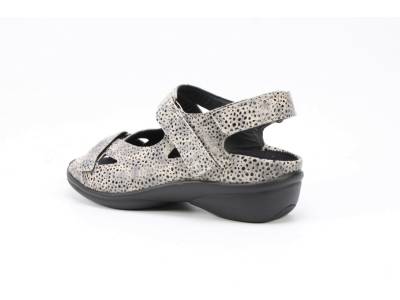Durea 7258 218 0498  H-Wijdte Sandalet 3 tot 5 cm. hak Direct leverbaar uit de webshop van www.pontman.nl/