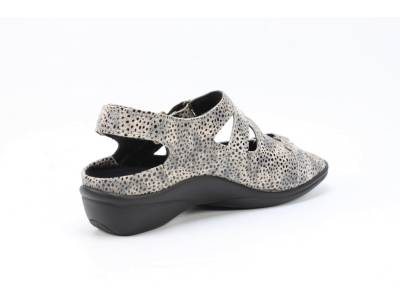 Durea 7258 218 0498  H-Wijdte Sandalet 3 tot 5 cm. hak Direct leverbaar uit de webshop van www.pontman.nl/