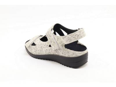 Durea 7419 218 1475 H-Wijdte Sandalet 3 tot 5 cm. hak Direct leverbaar uit de webshop van www.pontman.nl/